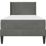  Okvir za krevet Tamno siva 90 x 200 cm Baršun - Tamno siva 90 x 200 cm | shoptok.hr