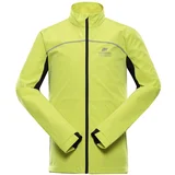 Alpine pro Men's softshell jacket GEROC sulphur spring