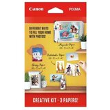 Canon glossy photo paper pixma creative kit (MG101 4X6 + RP-101 4X6 + PP201 4X6) cene