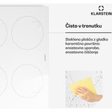 Klarstein Neotouch indukcijska ploča za kuhanje | Moderna i snažna | 4 zone za kuhanje | 9 razina | 7200 W | 60 cm | shoptok.hr