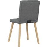 vidaXL Jedilni stoli 2 kosa temno sivo blago | Shoptok.si