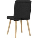 vidaXL Jedilni stoli 2 kosa črno blago | Shoptok.si