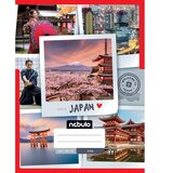 NEBULO šivana glatka bilježnica s japanskim uzorkom 80-32 A/4 Cijene