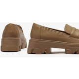 Resti Women's light brown moccasins on a solid sole Desika - Footwear | ePonuda.com