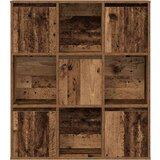 vidaXL Regal za knjige boja starog drva 89x24x101,5 cm drveni | shoptok.hr