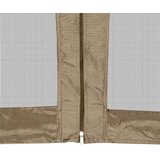  Šesterokutni šator sa stijenkama 3,6 x 3,1 m smeđesivi 220 g/m² | shoptok.hr