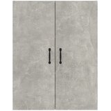 Viseći ormarić siva boja betona 69,5x34x90 cm konstruirano drvo | shoptok.hr