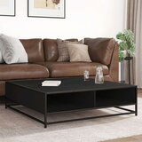  za kavu crni 100x100x30 cm Konstruirano drvo i metal | shoptok.hr
