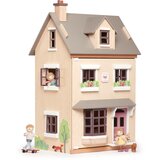 TENDER LEAF TOYS Lesena hišica za punčke - The Foxtail Villa, 16 kosov Cene