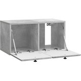 TV ormar za zid 59,5 x 31 x 30 cm Betonska siva | shoptok.hr