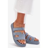 Boto Women's sandals with decoration on the platform blue Delyna | ePonuda.com