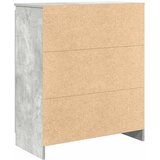  Komoda s ladicama beton siva 71x35x84 cm konstruirano drvo | shoptok.hr