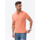 Ombre Men's pique knit polo shirt u