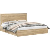  Krevet s od storage Sonoma hrast 180 x 200 cm Konstruirano drvo | shoptok.hr