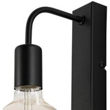  Zidna svetiljka ASTRID 1xE27/60W/230V mat crne boje | Eponuda.com