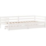 vidaXL Dnevni krevet s ladicama bez madraca 90x200 cm masivno drvo | shoptok.hr