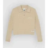 Hairy Long Sleeve Polo oat milk