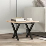  Noge za stolić za kavu s X-oblikom 40x40x33 cm lijevano željezo