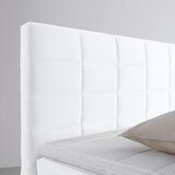 Mömax Postelja Boxspring Damon, Bela, 180x200 | Shoptok.si