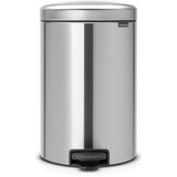 Brabantia Koš za smeti s pedalom 20 L s plastičnim vložkom - mat jeklo Cene