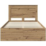  Okvir za krevet Umjetnička hrastovina 120 x 190 cm | shoptok.hr