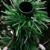  Umjetno božićno drvce sa šarkama i stalkom zeleno 150 cm | shoptok.hr