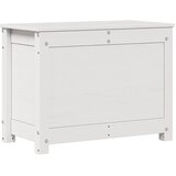  Kutija za pohranu bijela 60x32x45,5 cm od masivne borovine | shoptok.hr