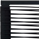 PVC Vrtni stoli 4 kosi PVC ratan črni | Shoptok.si