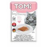 Tomi cat adult sterilised govedina kesica 85g hrana za mačke Cene