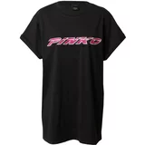Pinko Majica neonsko roza / crna / bijela