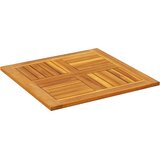 Stolna ploča 60x60x2 cm četvrtasta od masivnog drva bagrema | shoptok.hr