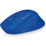 Logitech Brezžična optična miška M280 - modra Cene