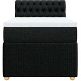  Box spring krevet s madracem crni 90x190 cm od tkanine | shoptok.hr