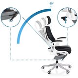 MID.YOU Pisarniški Stol Spektre, Črna | Shoptok.si