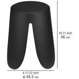 Wenko 26087100 - Stolica COMISO 44,5 x 46 cm crna | Eponuda.com