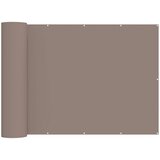 vidaXL Zaslon za privatnost na balkonu 150 x 700 cm - Sivo-smeđa 150 x 700 cm | shoptok.hr