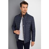 Dewberry M8644 MEN'S COAT-NAVY BLUE | shoptok.hr