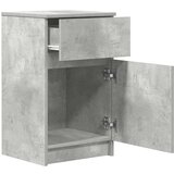 vidaXL Noćni ormarići 2 kom beton sivi 39x35x65 cm Konstruirano drvo | shoptok.hr