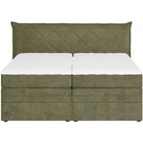 Welnova POSTELJA BOXSPRING 180 cm x 200 cm , tekstil zelena | Shoptok.si
