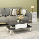 Woody Fashion Beta - Black, White BlackWhite Coffee Table Cene
