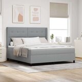 Box spring krevet Svjetlosiva 180 x 200 cm tkanina | shoptok.hr