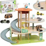Classic World Klasična svjetska drvena garaža na 3 etaže xl s liftom "eko zona" | shoptok.hr