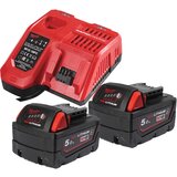  Milwaukee set baterija i punjač M18NRGCR-502 4932479831 | ePonuda.com