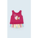 Mayoral Komplet top in kratke hlače iz blaga 1277 Pisana Regular Fit | Shoptok.si