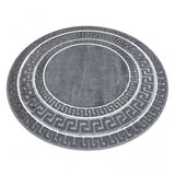 RugsX Preproga ALLURE 1960 krog, Grški ključ, okvir - strukturna, elegantna, glamur siva cercle 200 cm, (22045494) | Shoptok.si