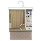 Tendance Zavjesa za kupanje s dijamantima 180x200cm poliester, Smeđa | Eponuda.ba