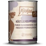  Varčno pakiranje MjAMjAM čisti mesni užitek 12 x 400 g - z okusnim konjskim mesom | shoptok.hr