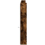 Ormarić za uzglavlje LED boja dimljenog hrasta 220x16,5x103,5cm | Eponuda.com