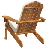  Vrtna stolica Adirondack s jastucima masivno bagremovo drvo | shoptok.hr