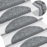vidaXL Otirači za stepenice 10 kom 65 x 25 cm sivi Cijene